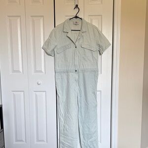 Elegant Light Blue Jumpsuit